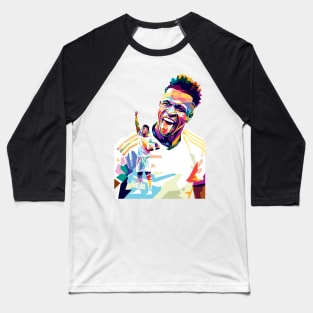 Vinicius jr Fan art illustration Baseball T-Shirt